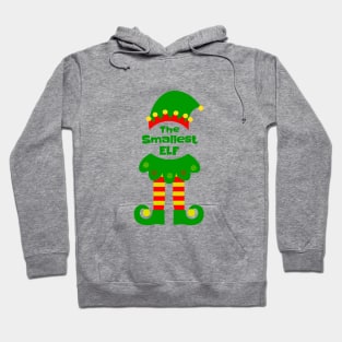The Smallest Elf Family Matching Christmas 2020 Gift  Hoodie